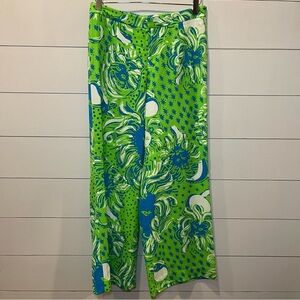 Lilly Pulitzer Bianca Wide Leg Palazzo Pant Womens Size 4